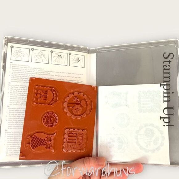 Stampin Up Hostess Silhouette Sentiments & Sale-A-Bration Punch Bunch Sets NIB - Picture 7 of 10